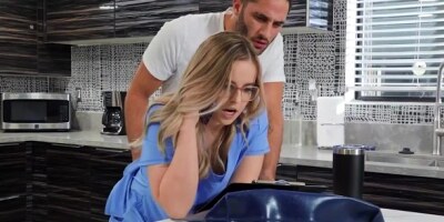 Reality Kings - Nurse Codi Vore Is Running Late & Her Horny Bf Damon Dice Wants Her Big Boobs