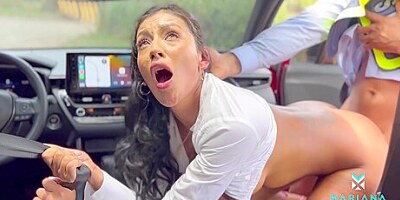I Fuck A Traffic Officer On A Public Road - Mariana Martix