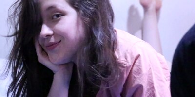 A walk in the park ends with a cumshot on the beautiful ass of a horny babe