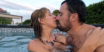 He Takes My Bikini Off And Fucks Me Real Good In The Swimming Pool. (part 1)