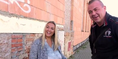 Hungry for dicks slut gets nailed in front of husband