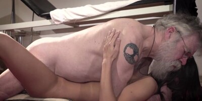 Tireless Angela Allison at cum in mouth sex