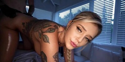 Glistening Up A Rose