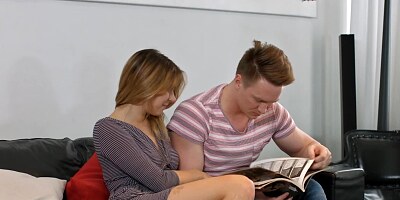 Chick banged in doggystyle sex pose by new friend in his place