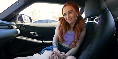 Madi Collins flashes her pretty pink pussy - BangRealTeens