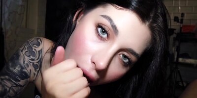 Srepsiter Gentle Blowjob Turns Into A Rough Anal Sex With Julie Kay