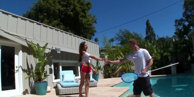 Explosive Bill Bailey and Nina North's big cock porn