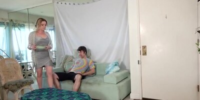 Erin Electra - Son Gets Taught A Lesson For Bothering His Mom With Dirty Jokes