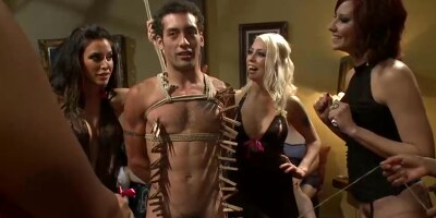 The Most Intense Public Femdom Pajama Party Ever!