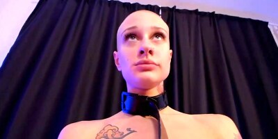Bald teen babe get facial after deepthroat and hard pounding live at sexycamx