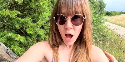 Voyeure See Teen Masturbate Outdoor And Fuck !!