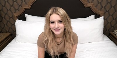 This 19 yr old teen amateur is brand new to porn