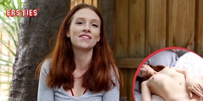 Ersties: Soon To Be Librarian Fingers Her Hairy Pussy