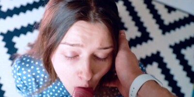 Caught My Schoolgirl Stepsis Watching Porn And Came On Her Face