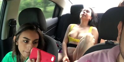 We Were Going To Eat And Wanted To Masturbate In The Car