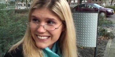 Hot Dutch Hot Blonde In Glasses Enjoys Pussy Fingering And Hard Anal Sex