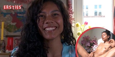 Ersties: Sexy Columbian Babe Masturbates In the Afternoon Sun