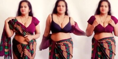 Indian Big Boobs Step Mom Disha Got Double Cum on Her Body By Step Son