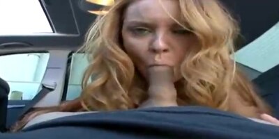 BigBoobs-Carbackseat-BLOWAGE-Plumb-Facial Cumshot-Cougar