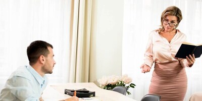 Aubrey Black, the Teacher and the Student