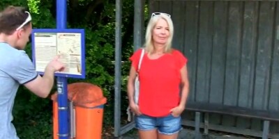 Deutscher Fan Fick Porno mit gblonder Pornomilf