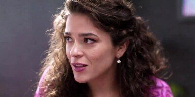 Three naughty secretaries are licking in the office