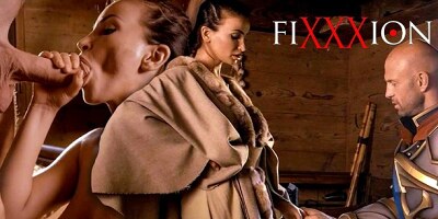 Alyssia Kent's big tits smut by Fixxxion