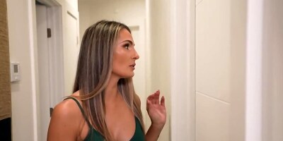 Johnny Love spreads Mandy Rhea and fucks her to the balls