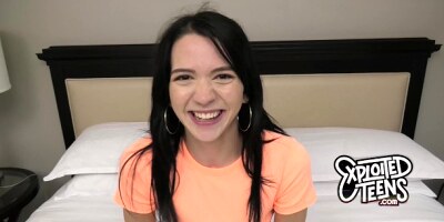 Tireless Riley Jean at amateur trailer