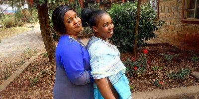 African Married MILFS Lesbian Make Out In Public During Neighbourhood Party