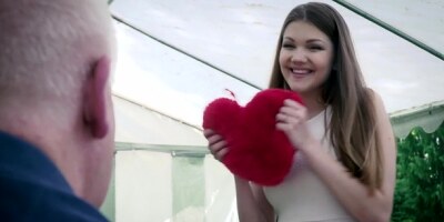 Cheerful escort's hd clip