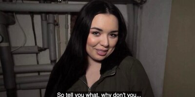 Public Agent featuring Diana Rius's doggystyle xxx