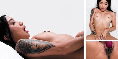 Lustful Avery Black's amateur movie