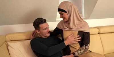 Dom Ully's natural tits video by Sex With Muslims