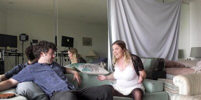 MILF gets fucked by her own virgin stepbrother