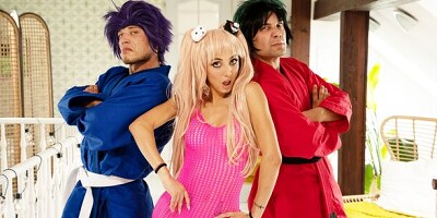 Victoria Nyx and Deny Lou's medium size tits movie by Fakehub Originals