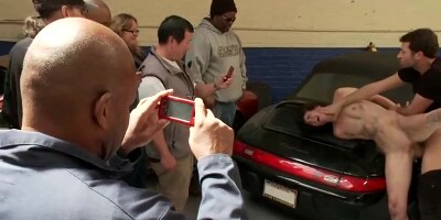 Emo Babe Fucked In Public By - James Deen