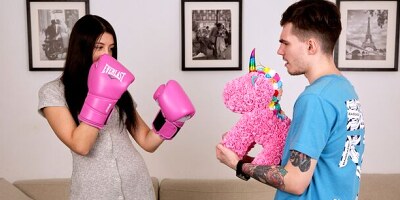 Club Sweethearts featuring Julia Moon's brunette clip