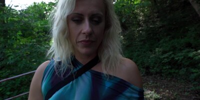 POV outdoor sex with slut Brittany Bardot