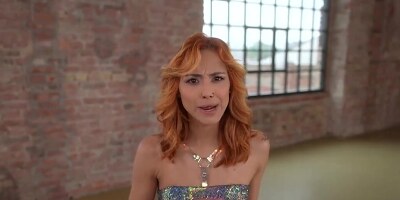 Veronica Leal fucked by a huge dick anally in point of view