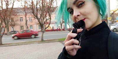 Forest Whore - Licking Public Toilets