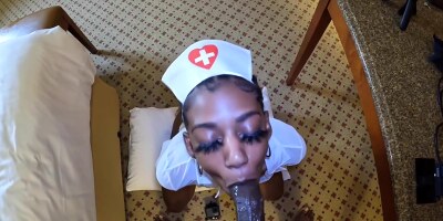 Nurse Santana Knew How To Make Bbc Feel Better