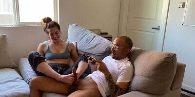 Glorious Abbie Maley's pussy action