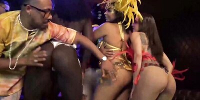 Squeeze's interracial sex