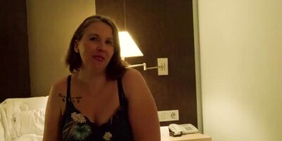 Hottie's big tits action