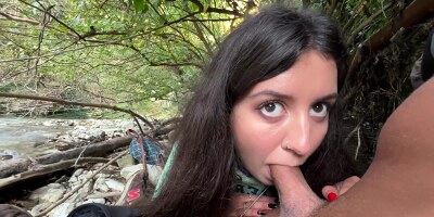 A Walk Through The Forest Ended With A Fuck Of A Sexy Guide Girl