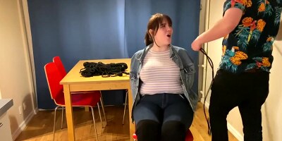 Reporter Bound And Gagged