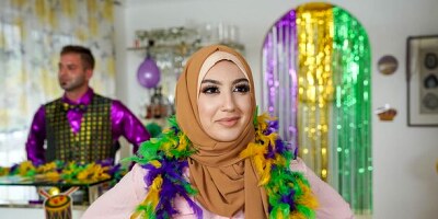 Hijab Hookup featuring Violet Gems's big ass video