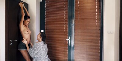 Passionate lesbian lovers lick each other's hot pussy and ass to intense orgasms