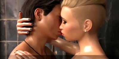 [Gameplay] Become A Rock Star: Sloppy Anal Sex Under The Shower-S3E19